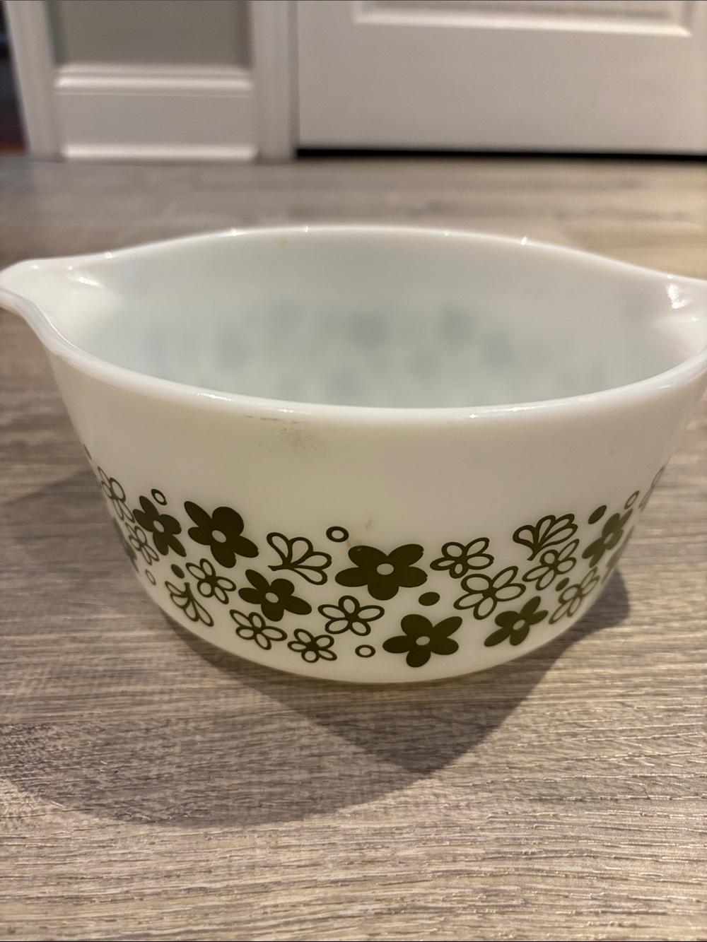 Pyrex Spring Blossom Green
